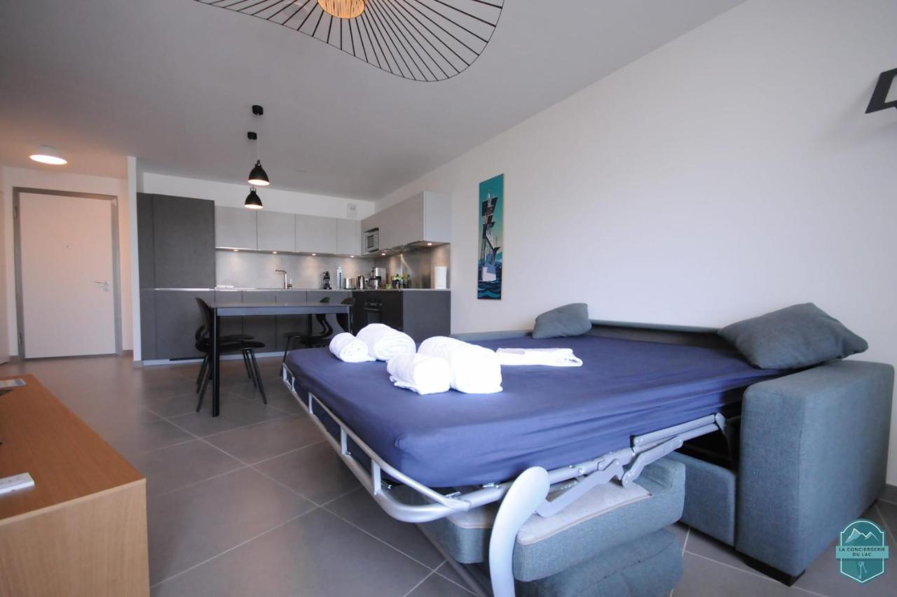 Le Repertoire Du Lac - Appartment 1 Bedroom For 2 Or 4 People Garage Annecy Exteriör bild